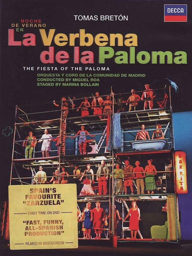 Tomas Breton La Verbena De La Paloma Dvd Import.new En Stock