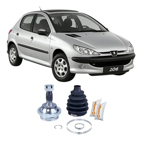 Junta Homocinética Peugeot 206 1.6 1998-2010 22x25 Com Abs