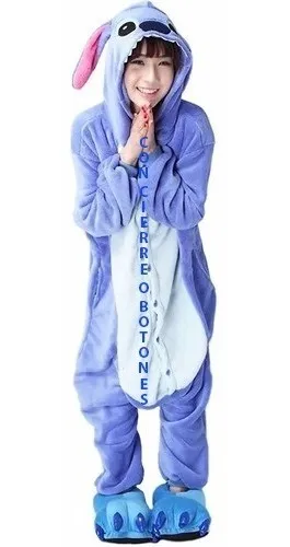 Pijama Mameluco Disfraz Cosplay Stitch Adulto Envío Gratis –