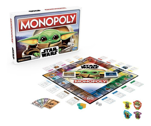 Jogo Tabuleiro Monopoly Star Wars The Child Hasbro F2013
