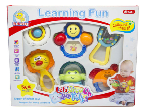 Juego Learning Fun Sonajeros X6 Suchina Sa