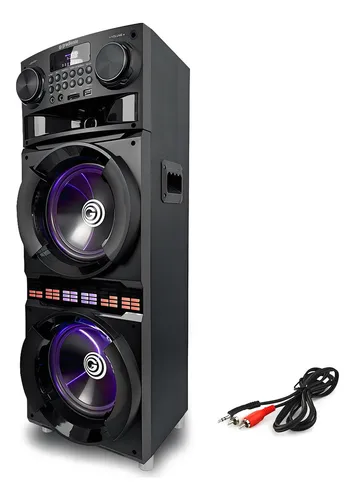 comprar Torre De Som Gradiente Power Party 1300w 10 Pol 2x Woofers