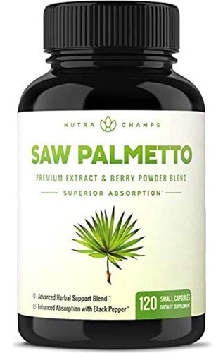 Suplemento De Saw Palmetto Para La Salud De La Prostata [fu