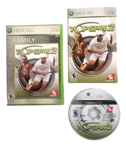 Top Spin 2 Xbox 360 (Reacondicionado)