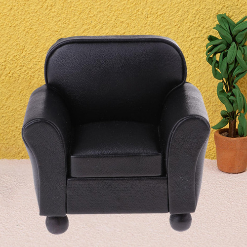 Mini Modelo De Sofá Para Casa De Muñecas 1:12, Muebles De