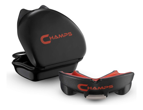 Champs - Protector Bucal Transpirable Para Boxeo, Jiu Jitsu.