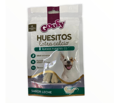 Goofy Snack Huesitos Extra Calcio Para Perros