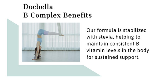 Docbella Gotas Complejo Vitaminas B B12 1200mcg 2 Oz