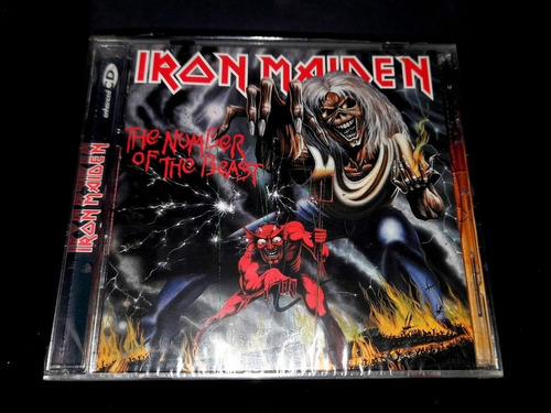 Iron Maiden The Number Of The Beast Cd Original Colombia