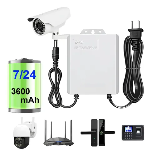 Mini Nobreak 3600mah Para Modem Roteador