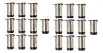 Comprar Patas Para Muebles 10 Cm Acero Inoxidable 20 Unid Regulables