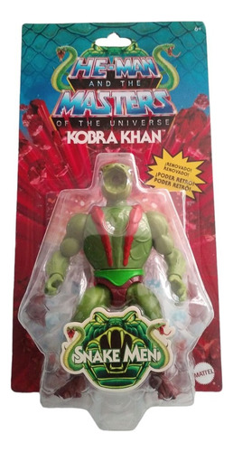 Mattel Masters Of Universe Kobra Khan (Usado)