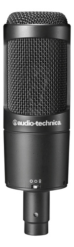 Micrófono Audio-technica At2050 Condensador Multipatrón Color Negro