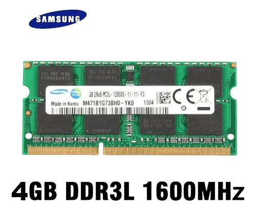 Memoria Ram Samsung Para Laptop 4gb