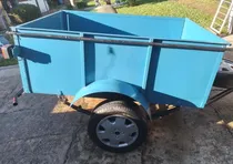 Comprar Trailers De Chapa Como Nuevo Con Luces Y Auxiliar