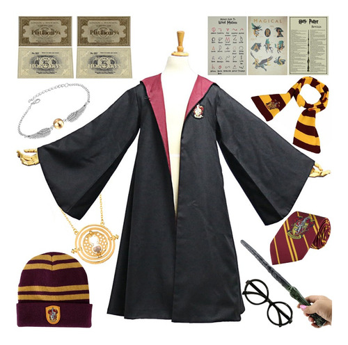 Juego De Accesorios Para Ropa Harry Potter Academy Robe Cos,