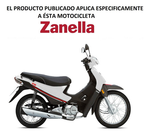 Zanella Zb 110 Volante Magnetico 6 Imanes (bajo) + Bendix