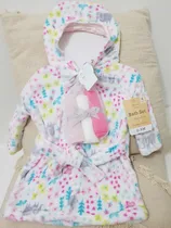Comprar Batas Bebé! Divinas! Suaves! Capucha