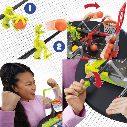 Juego De Mesa Futbolcesto P/ Niños Original Hasbro. Basket