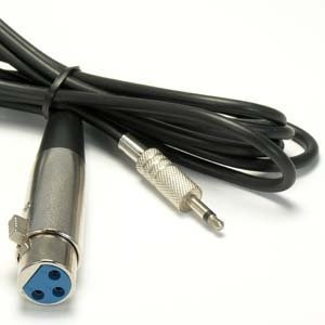 Cable De Audio Estereo De 3,5 Mm Macho Mono A Xlr Hembra