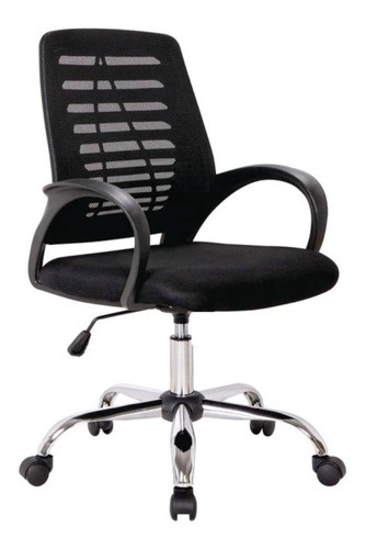 Imagen 2 de 7 de Silla De Oficina Ejecutiva Con Respaldo De Malla