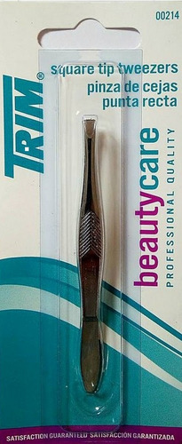 Imagen 1 de 4 de Pinza Para Depilar Trim X 1 En Blister Ar1 00214 Ellobo