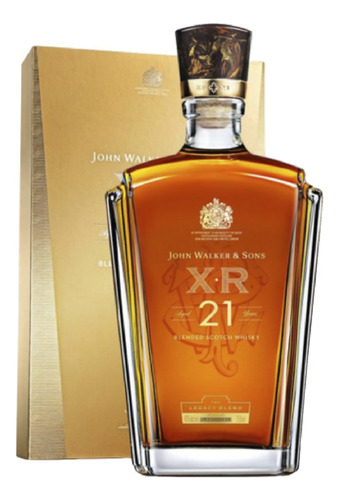 Johnnie Walker Whisky JOHNNIE WALKER XR 21 Años Scotch Whisky Johnnie Walker Xr 21 Años 750ml Escoces Estuche - 750 mL - Unidad - 1 - Botella