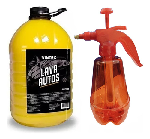 Lava Autos Shampoo 5l Vonixx Automotivo + Pulverizador *