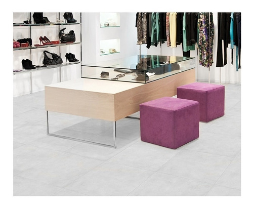 Porcelanato Cerro Negro Sidney Silver Natural 59*59 Rectif.
