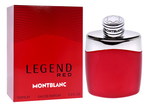 Perfume Mont Blanc Legend Red Eau De Parfum, 100 Ml, Para Ho