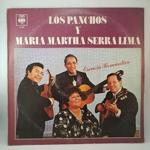 Los Panchos Maria Martha Serra Lima Esencia Romántica Lp