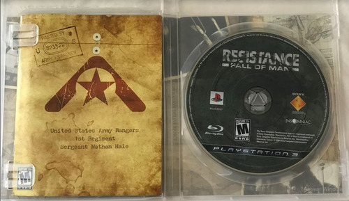 Juego Ps3 Resistance F Of M, Juego Físico