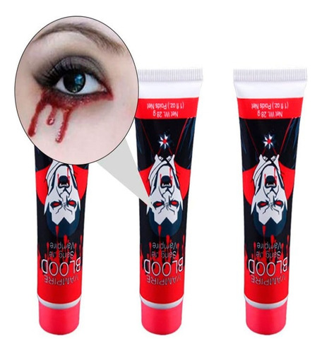 Sangre Falsa Artificial Halloween Maquillaje Fantasía