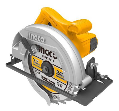 Sierra Circular De Mano Ingco 1/4  1400w + Disco 24t Oferta