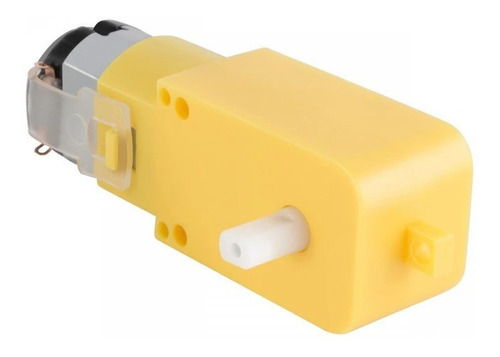 Motorreductor Dc 2 Ejes Amarillo  3-12v 