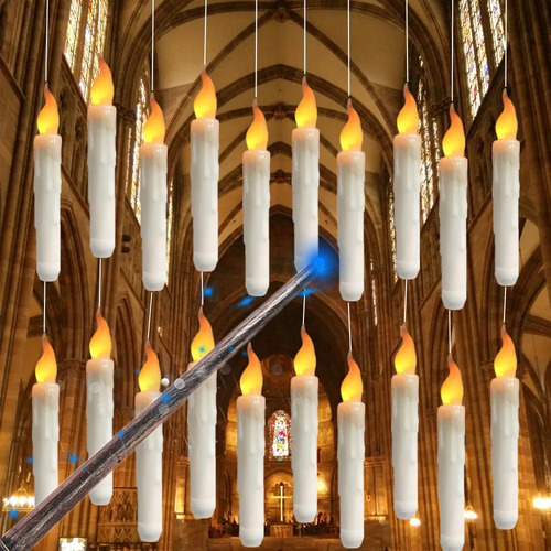 Velas Led Flotantes Con Control Remoto Mágico