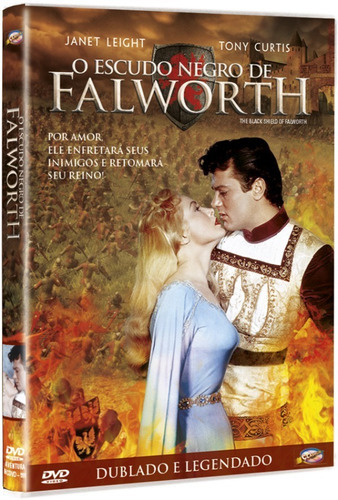 O Escudo Negro De Falworth - Dvd - Tony Curtis - Janet Leigh