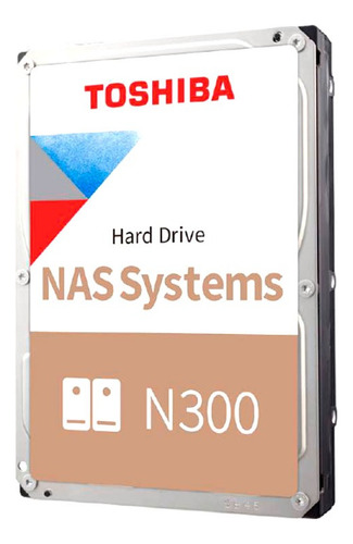 Disco Duro Toshiba Nas N300, 6tb Sata 6.0gb/s, 3.5 .