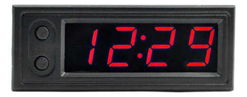 Reloj Led De Temperatura De Coche 3 En 1