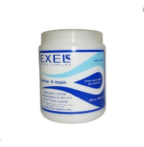 Máscara Buffer 4 Mask Normalizadora Del Ph Exel X 1000 G.