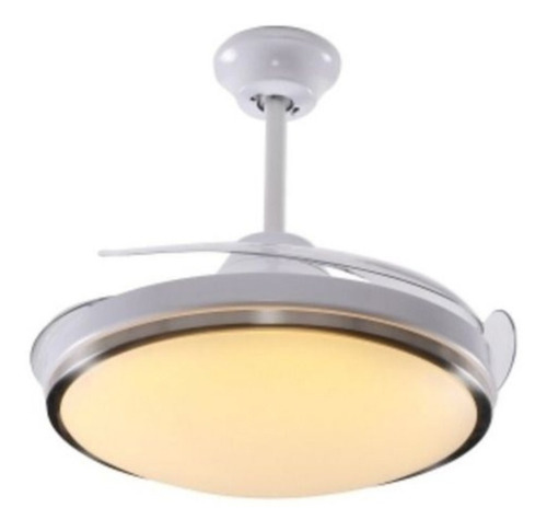 Ventilador Retráctil Techo C Remoto Led Peabody Pevtra420b