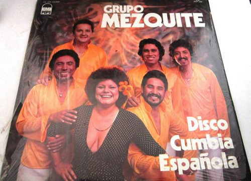 Grupo Mezquite - Disco Cumbia Española Lp (Usado)