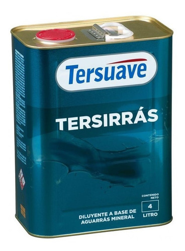 Aguarras Mineral Diluyente Tersirras 4lt Tersuave - Davinci