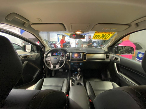 Imagem 10 de 15 de Ford Ranger 2021 3.2 Diesel Xlt Cabine Dupla 4x4 Preta