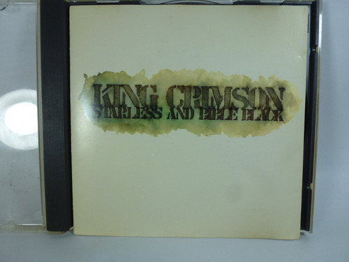 Starless And Bible Back King Crimson Audio Cd En Caballito 