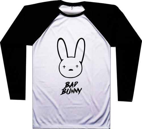 Buzo Bad Bunny Reguetón Trap Pop Raglan Bca Urbanoz