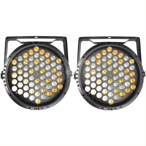 2x Canhão Refletor Par Led 60x3w Branco Quente E Frio Bx-469