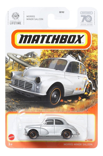 Matchbox Morris Minor Saloon 70 Años Coleccionable