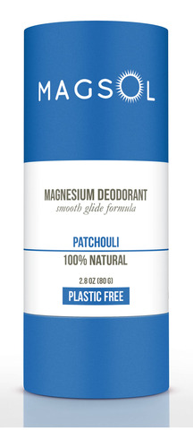 Magsol - Desodorante Natural Sin Plastico Para Mujeres, 100%