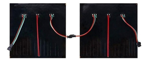 Matriz Panel 256 Leds Rgb Ws2812b 16x16 Ip30 Flexible Esp32